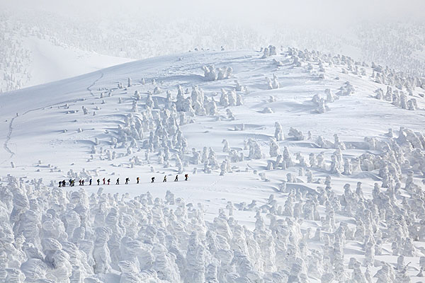Photograph Masato Saito White World on One Eyeland